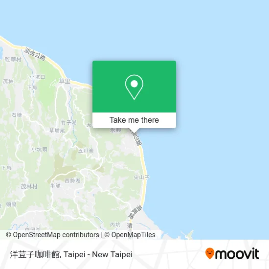 洋荳子咖啡館地圖