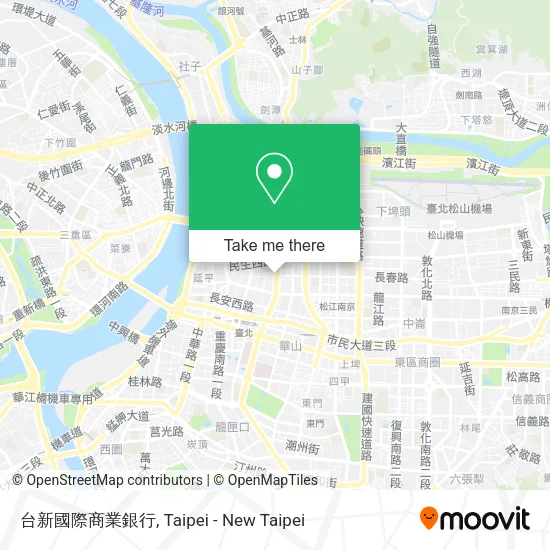 台新國際商業銀行地圖