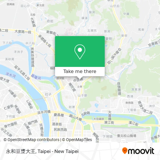 永和豆漿大王 map