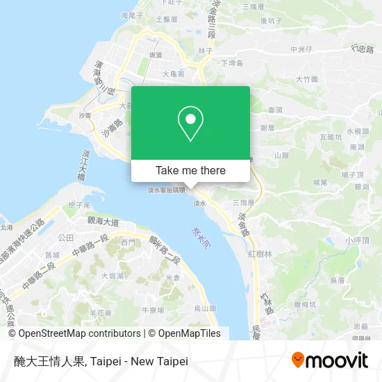 醃大王情人果地圖