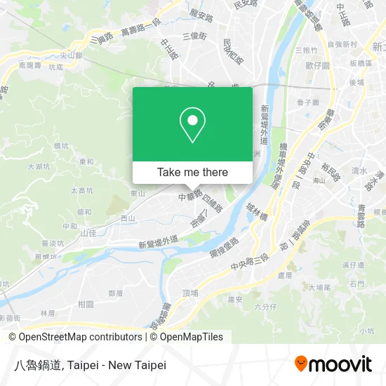 八魯鍋道 map