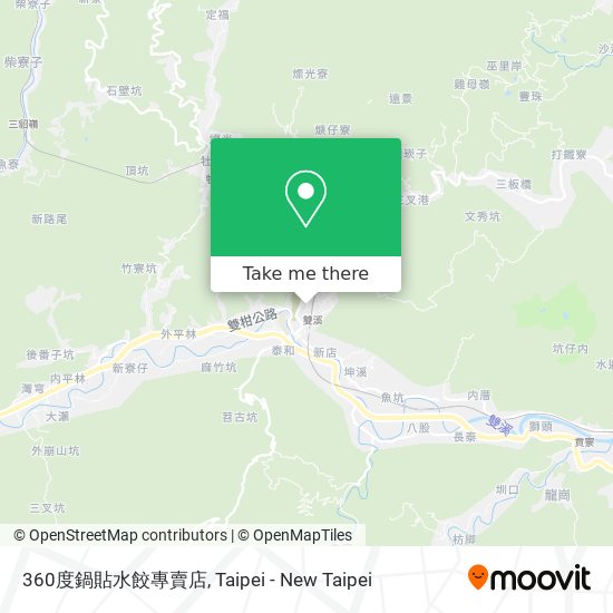 360度鍋貼水餃專賣店 map