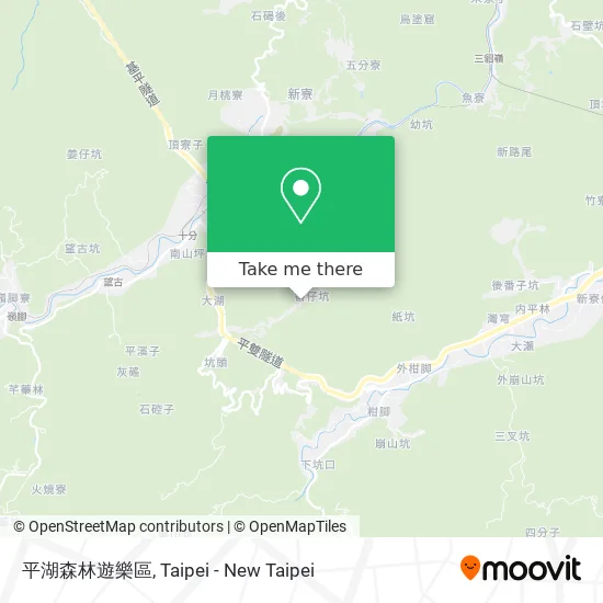 平湖森林遊樂區 map