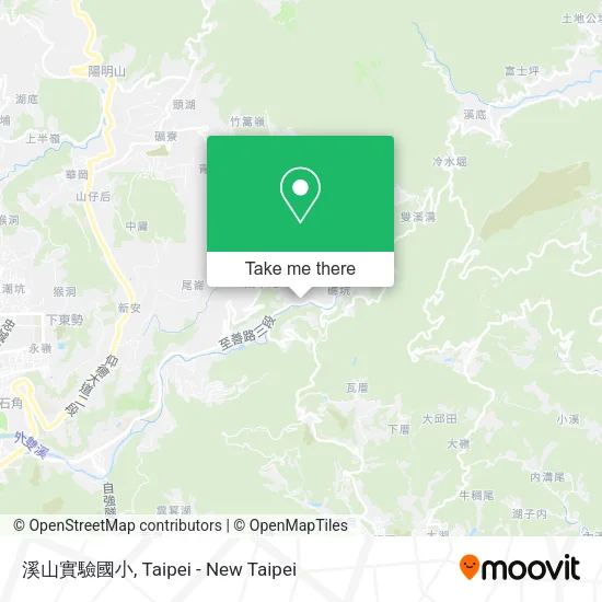 溪山實驗國小地圖