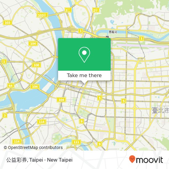 公益彩券 map