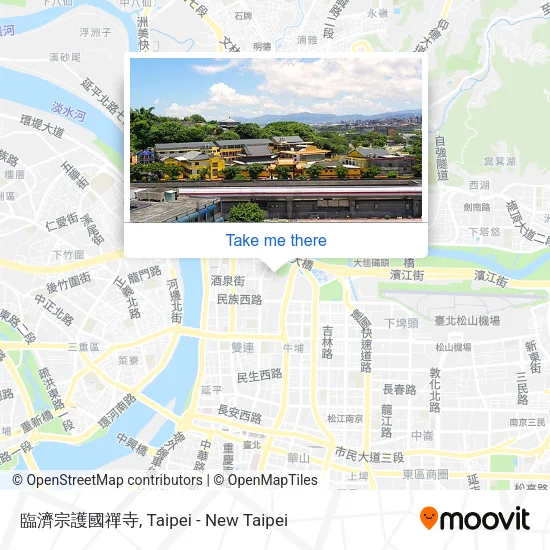 臨濟宗護國禪寺地圖