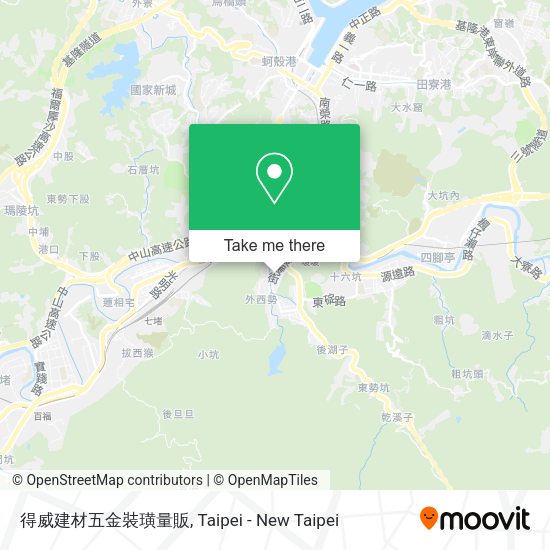 得威建材五金裝璜量販地圖