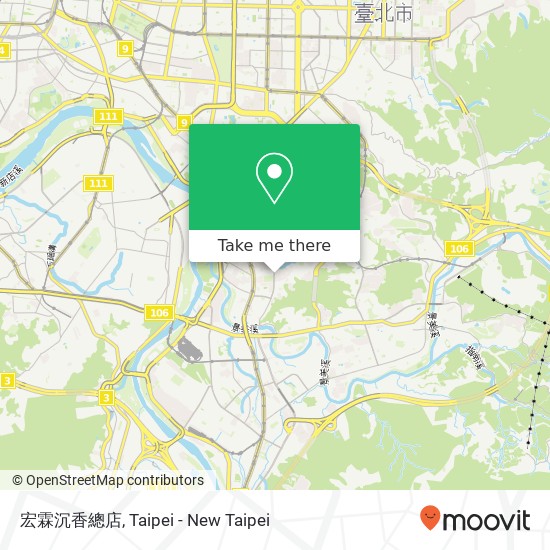 宏霖沉香總店 map