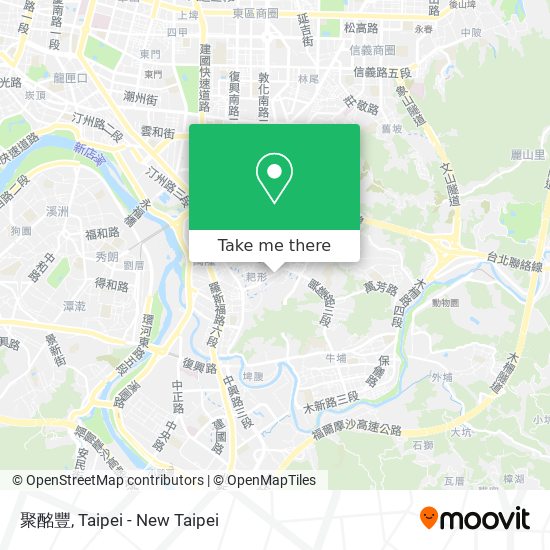 聚酩豐 map