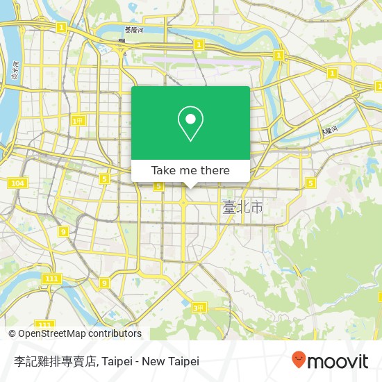 李記雞排專賣店 map