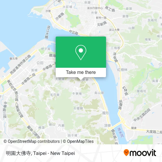 明園大佛寺 map