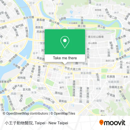 小王子動物醫院地圖