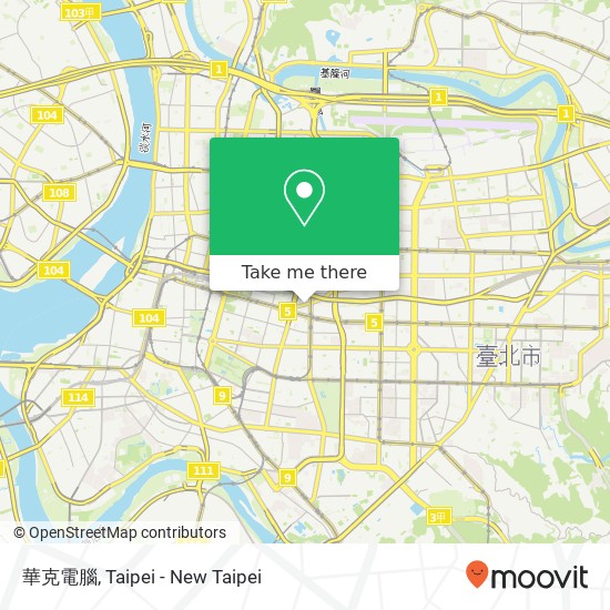 華克電腦 map