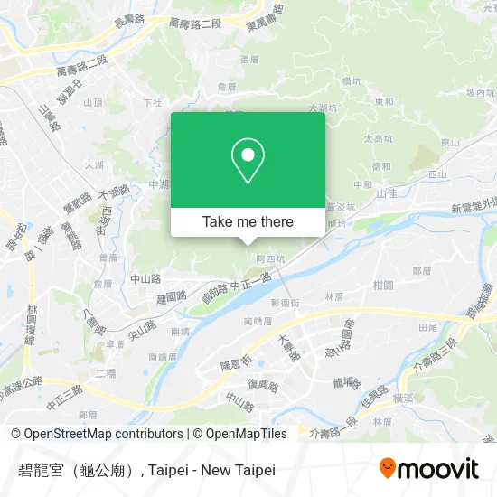 碧龍宮（龜公廟）地圖