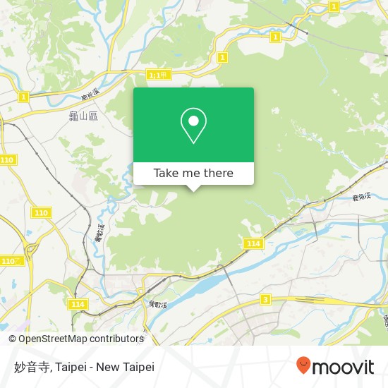 妙音寺 map