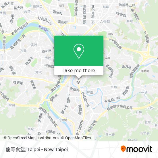 龍哥食堂 map