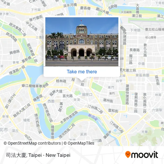 司法大廈 map