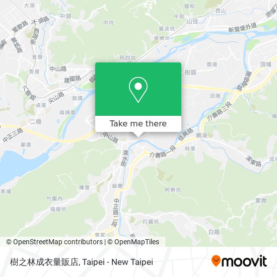 樹之林成衣量販店 map
