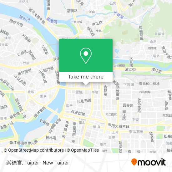 崇德宮 map