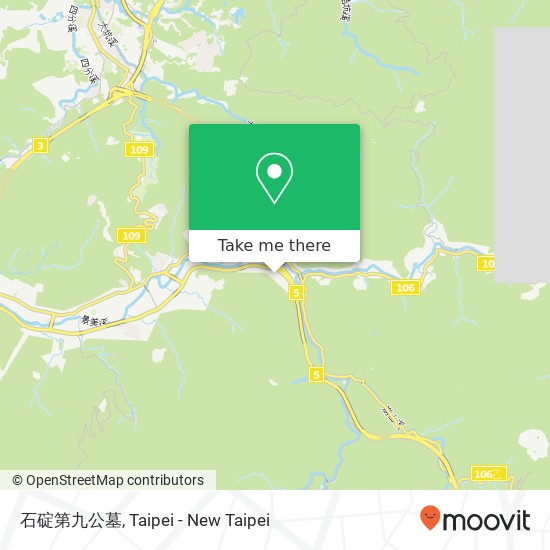 石碇第九公墓 map