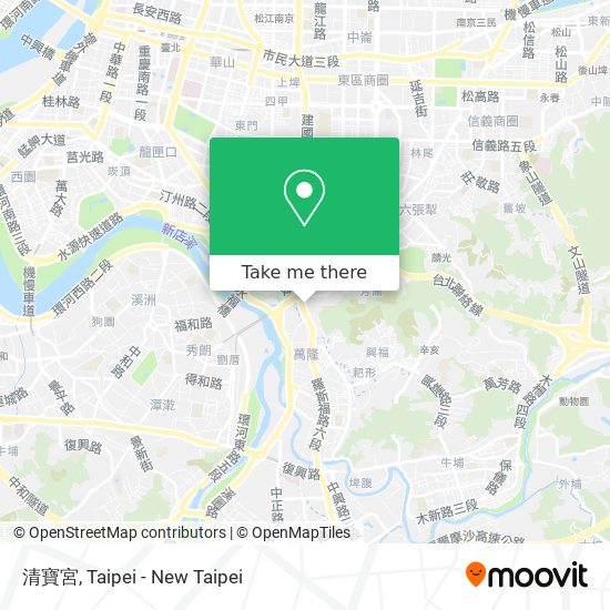 清寶宮 map