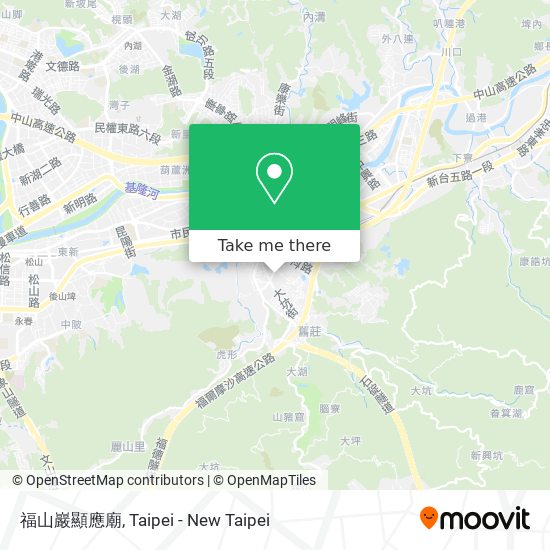 福山巖顯應廟 map