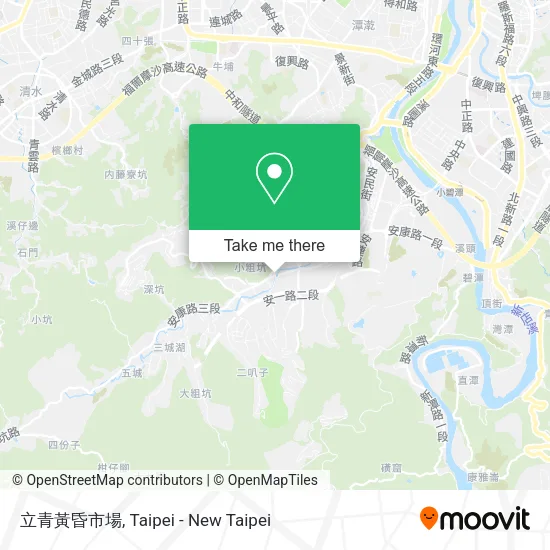 立青黃昏市場地圖