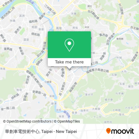 華創車電技術中心 map