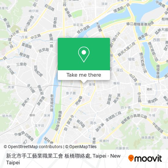 新北市手工藝業職業工會 板橋聯絡處 map