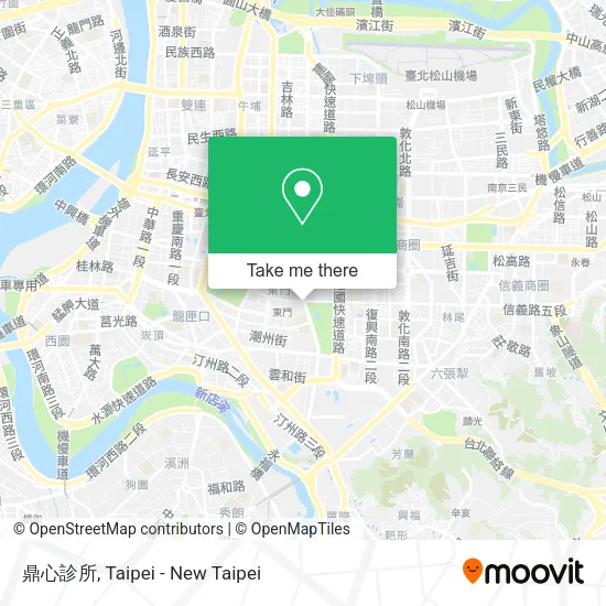 鼎心診所 map