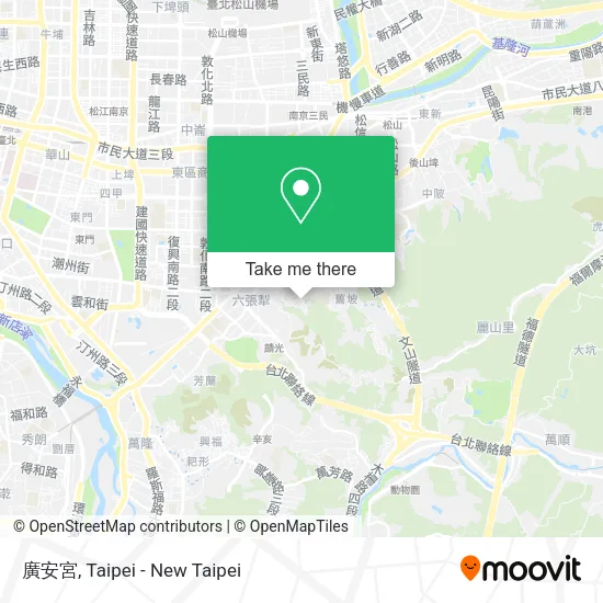 廣安宮地圖