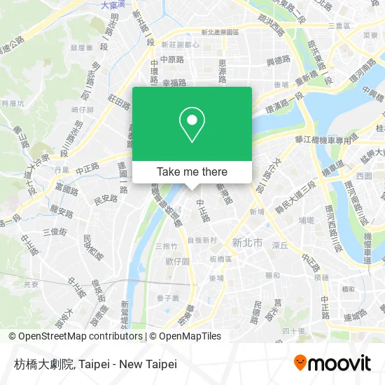 枋橋大劇院 map
