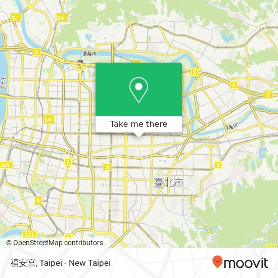 福安宮 map