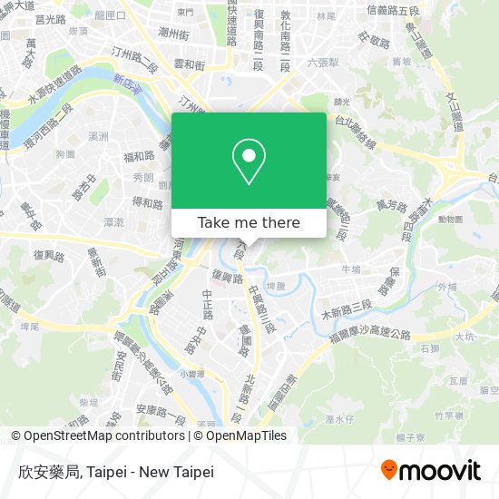 欣安藥局 map