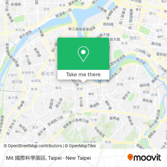 Mit 國際科學園區 map