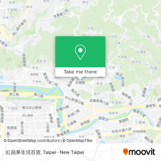 紅蘋果生活百貨 map