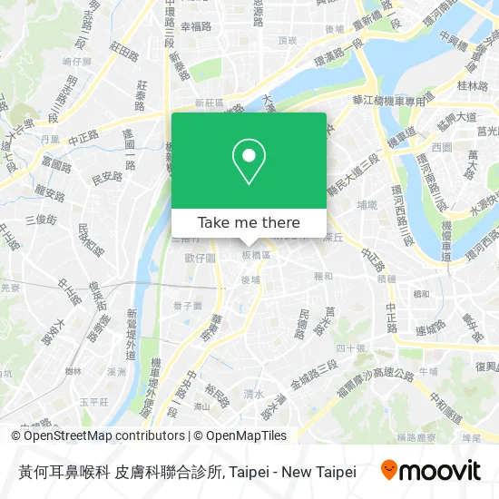 黃何耳鼻喉科 皮膚科聯合診所 map