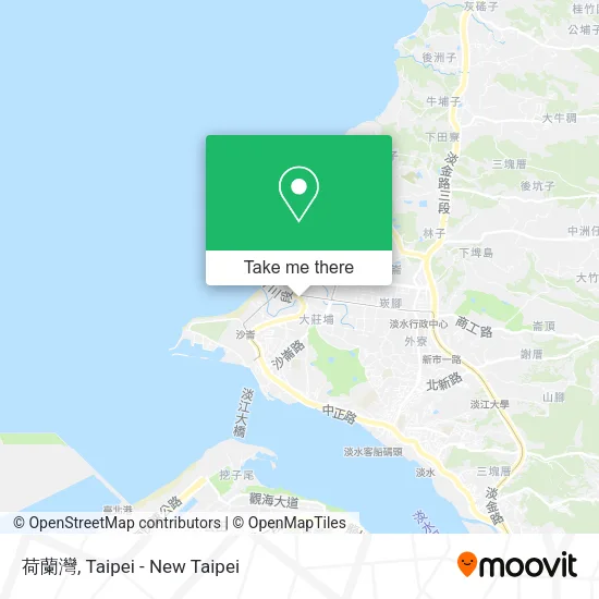 荷蘭灣 map
