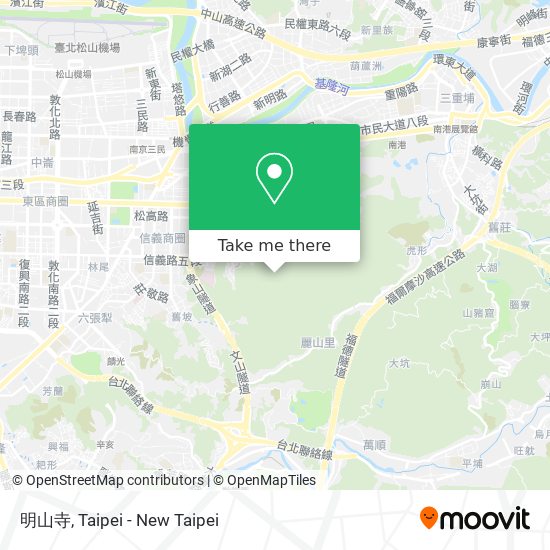 明山寺 map
