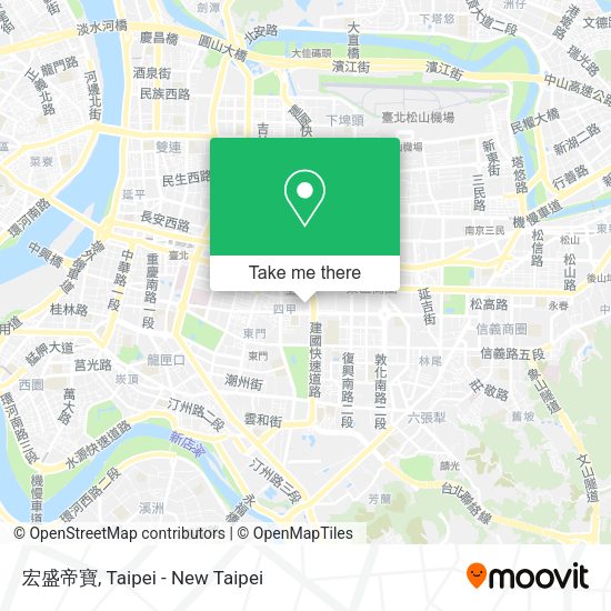 宏盛帝寶地圖