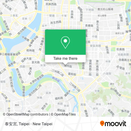 泰安宮地圖
