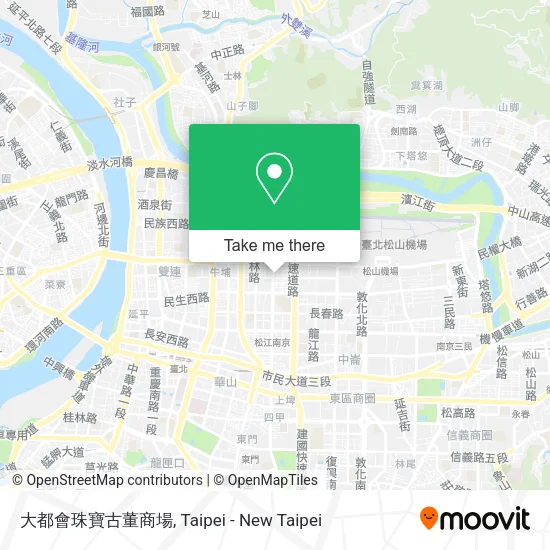 大都會珠寶古董商場地圖