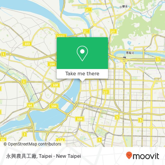 永興農具工廠 map