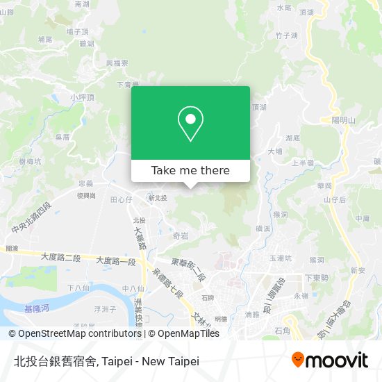 北投台銀舊宿舍 map