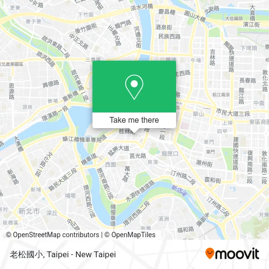 老松國小地圖