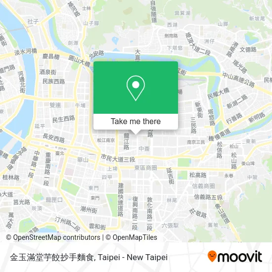 金玉滿堂芋餃抄手麵食 map