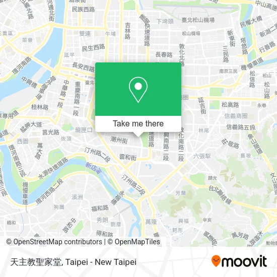 天主教聖家堂地圖