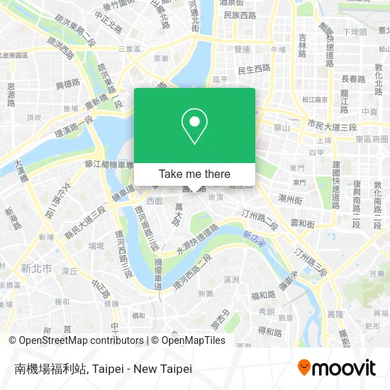 南機場福利站地圖