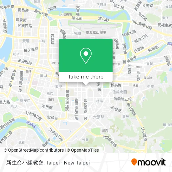 新生命小組教會 map