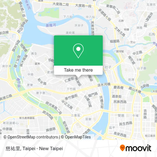 慈祐里地圖
